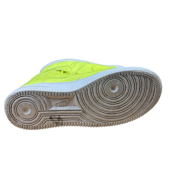 Nike Air Force 1 Midtop UV 'Volt' Sneakers Men's Size 8 in Green - - Picture 6 of 9